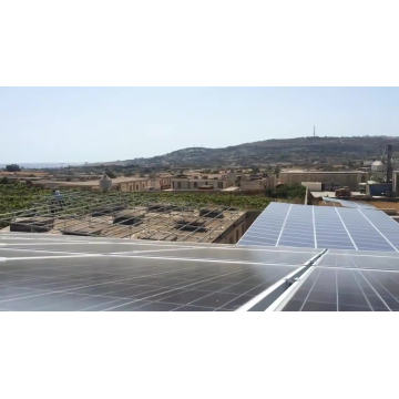 100 kwatts no sistema de energia do painel solar da grade para a casa